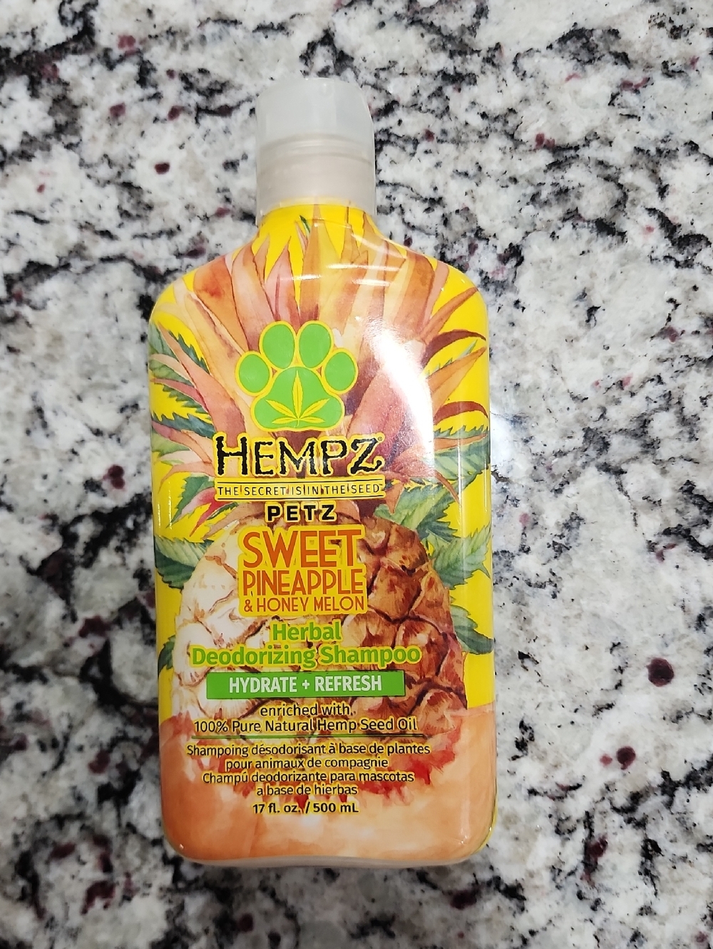 HEMPZ PETZ Sweet Pineapple & Honey Melon 17 Fl.oz.
